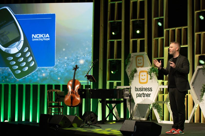 Dado Van Peteghem speaking at Telenet Business Awards, 2026